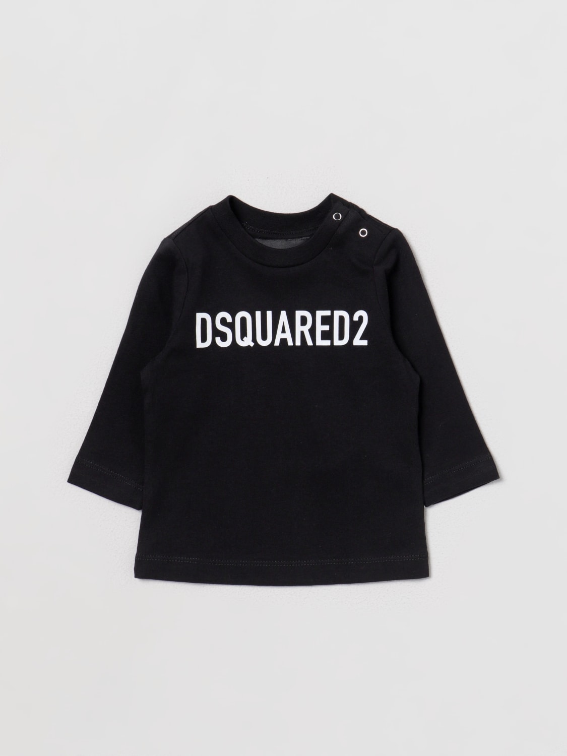 DSQUARED2 JUNIOR：Tシャツ 幼児 - ブラック | GIGLIO.COMオンラインの