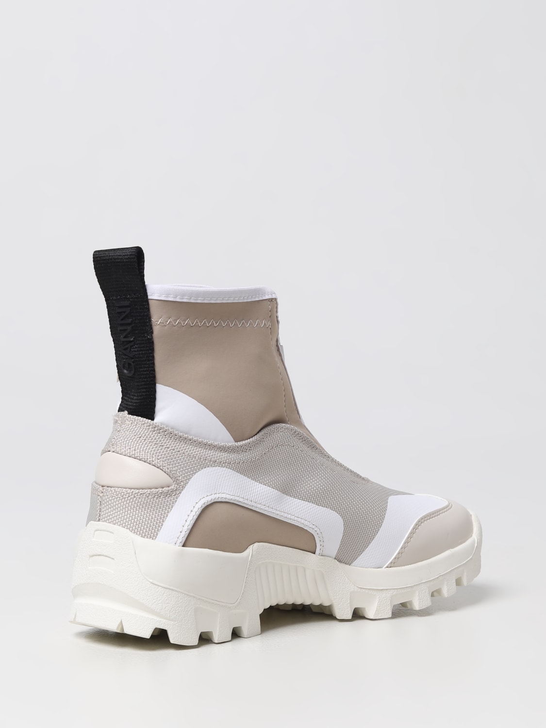 GANNI: sneakers for woman - White | Ganni sneakers S2094 online on