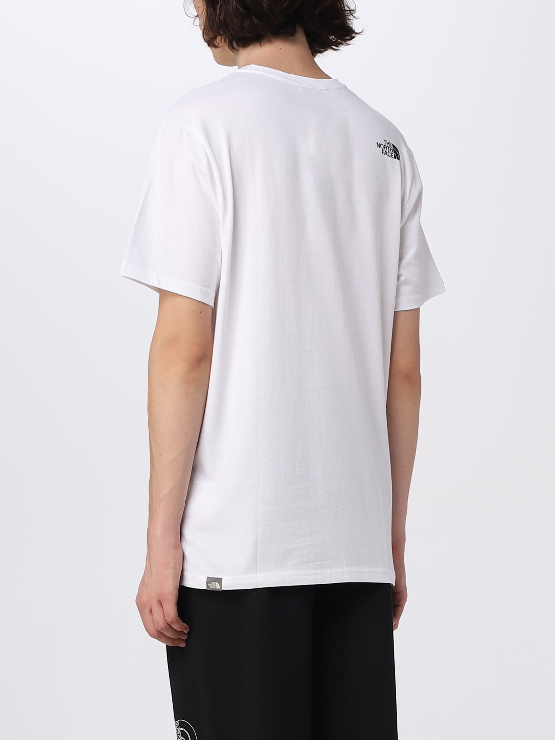 THE NORTH FACE: t-shirt for man - White | The North Face t-shirt ...