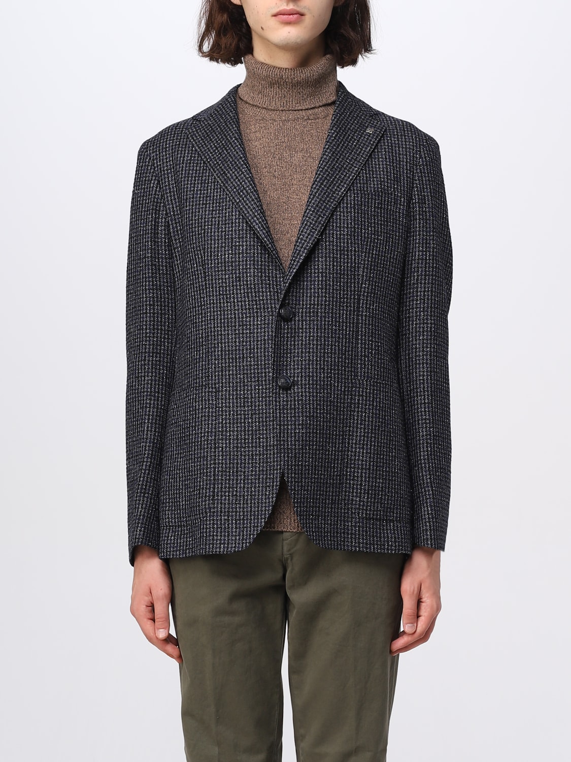 TAGLIATORE: jacket for man - Blue | Tagliatore jacket