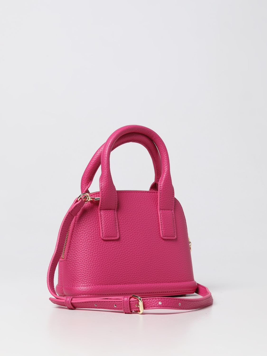 Fuchsia JACQUEMUS LE CHIQUITO LEATHER MINI BAG