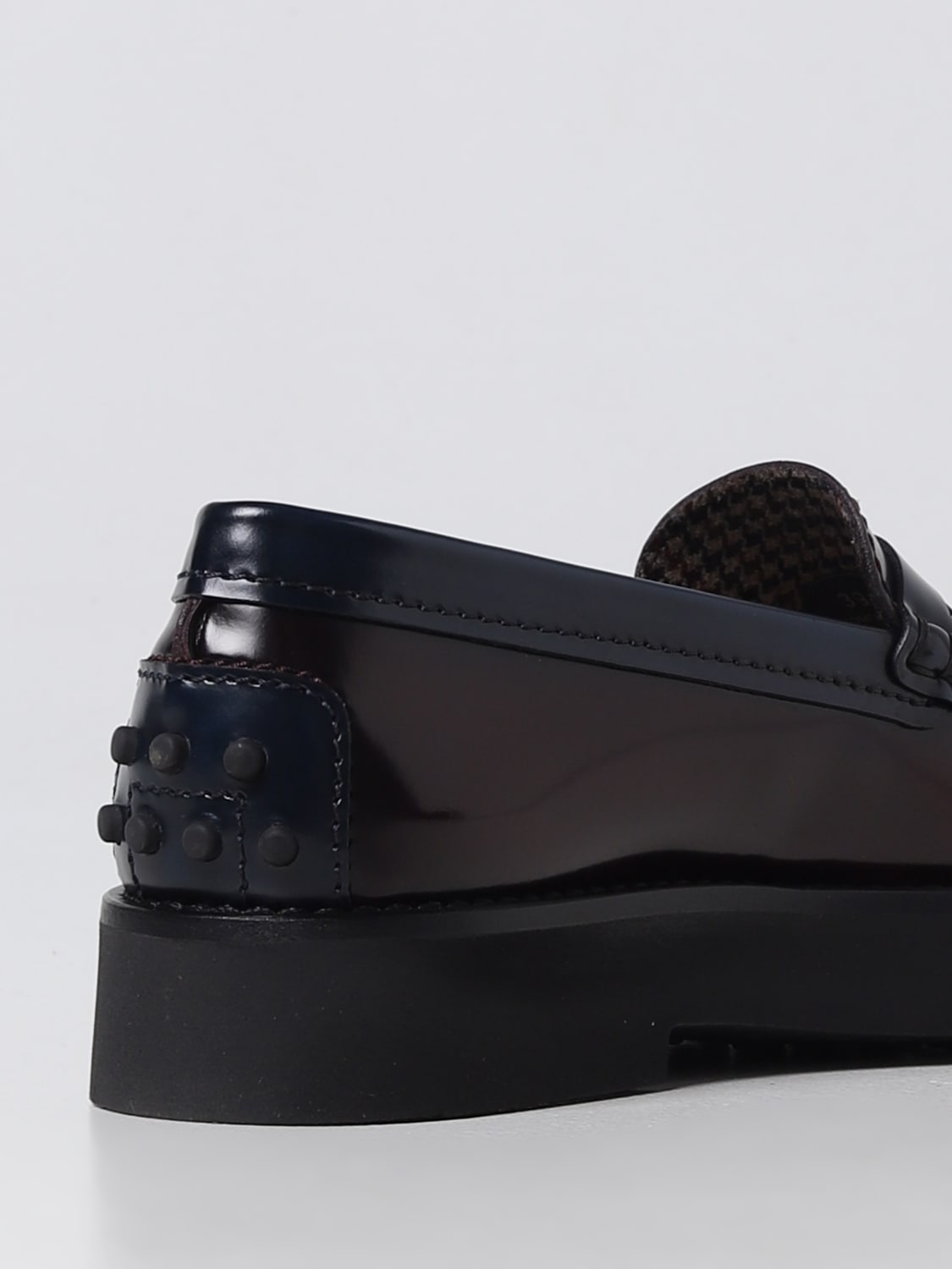 Woman BLACK Loafers in Leather XXW59C0DD40MRK42B999