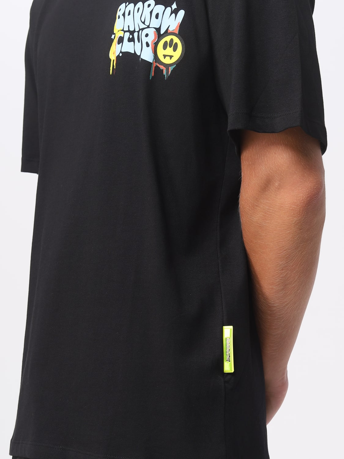 BARROW: t-shirt for man - Black | Barrow t-shirt F3BWUATH141 online on ...