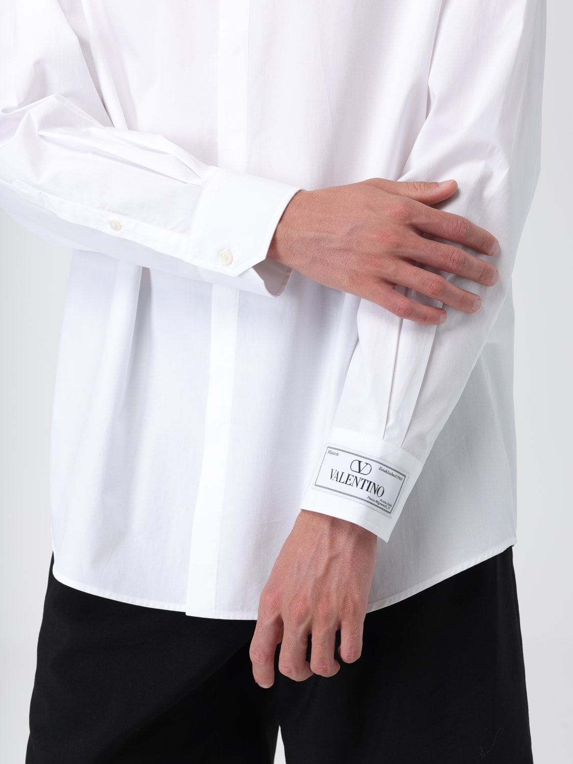shirt for man - White | Valentino shirt 3V3ABR954WW online at GIGLIO.COM