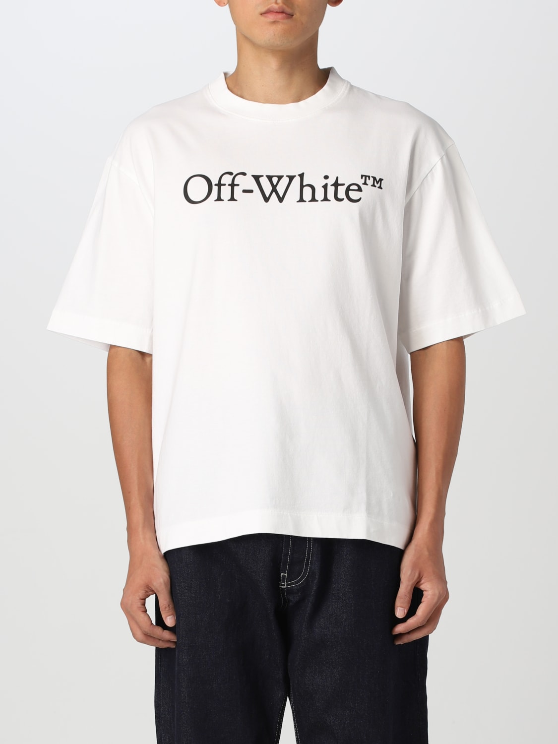 OFF-WHITE：Tシャツ メンズ - ホワイト | GIGLIO.COMオンラインのOff