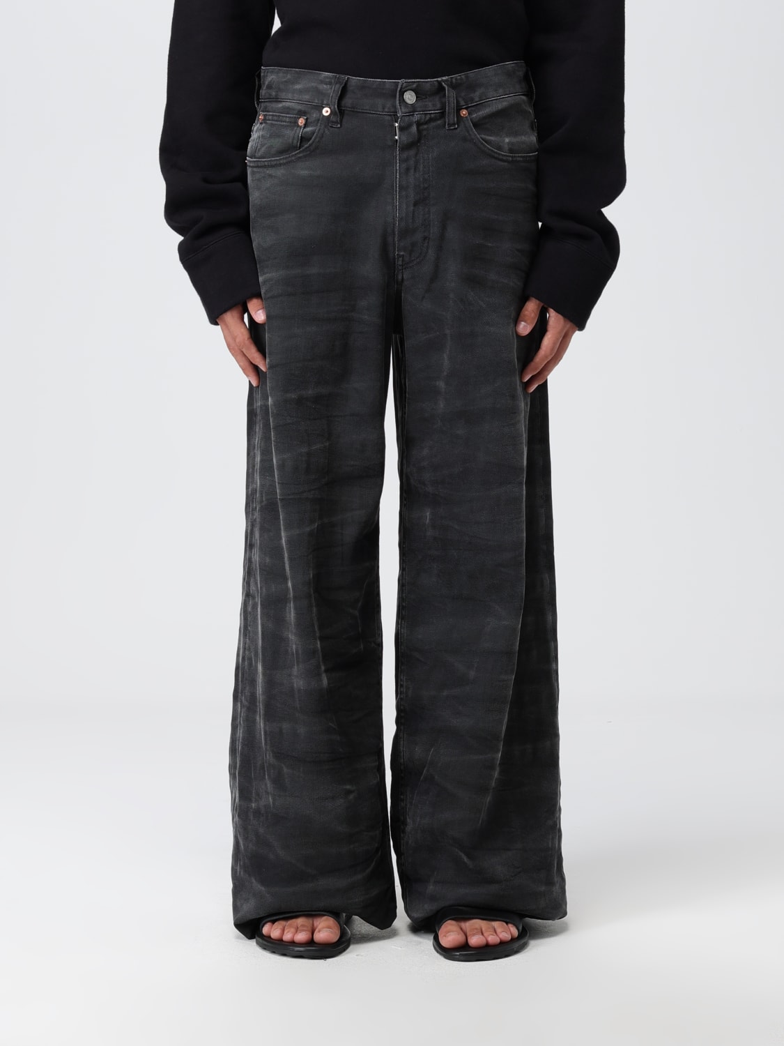 MM6 MAISON MARGIELA: jeans for man - Black | Mm6 Maison Margiela jeans ...