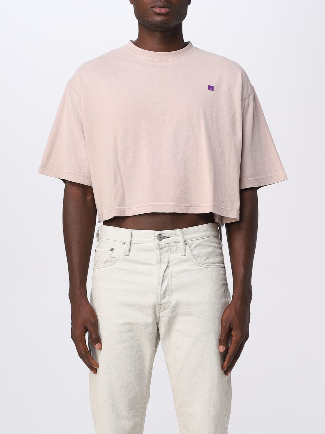 ACNE STUDIOS: t-shirt for man - Beige | Acne Studios t-shirt CL0165 ...