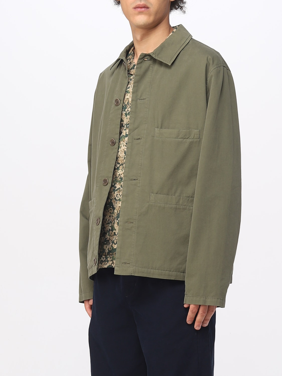 A.P.C.: jacket for man - Green | A.p.c. jacket COEPYH02783 online at ...