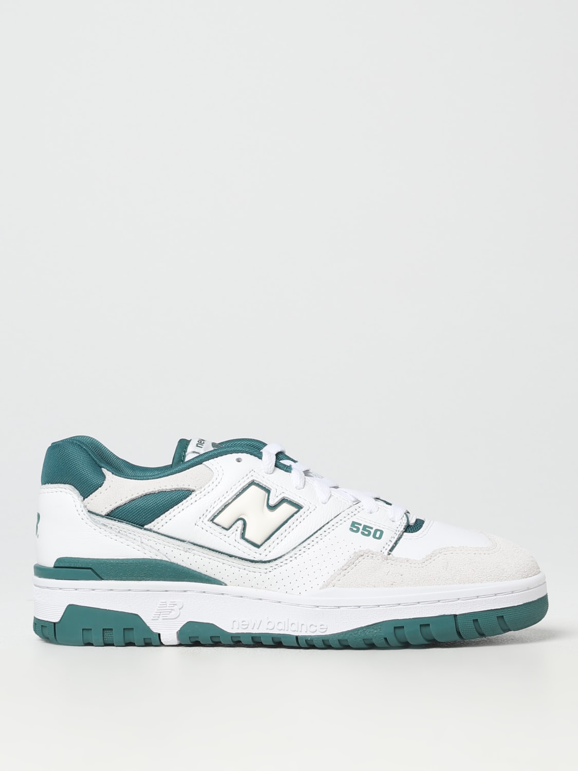 NEW BALANCE: sneakers for man - White | New Balance sneakers BB550STA ...
