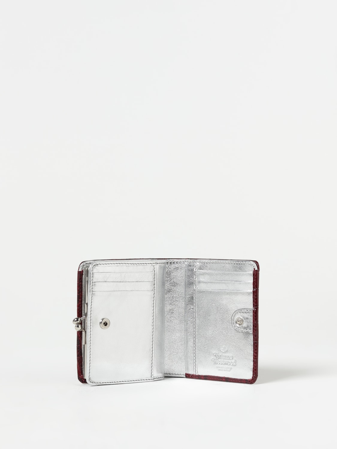 VIVIENNE WESTWOOD: wallet for woman - Violet | Vivienne Westwood