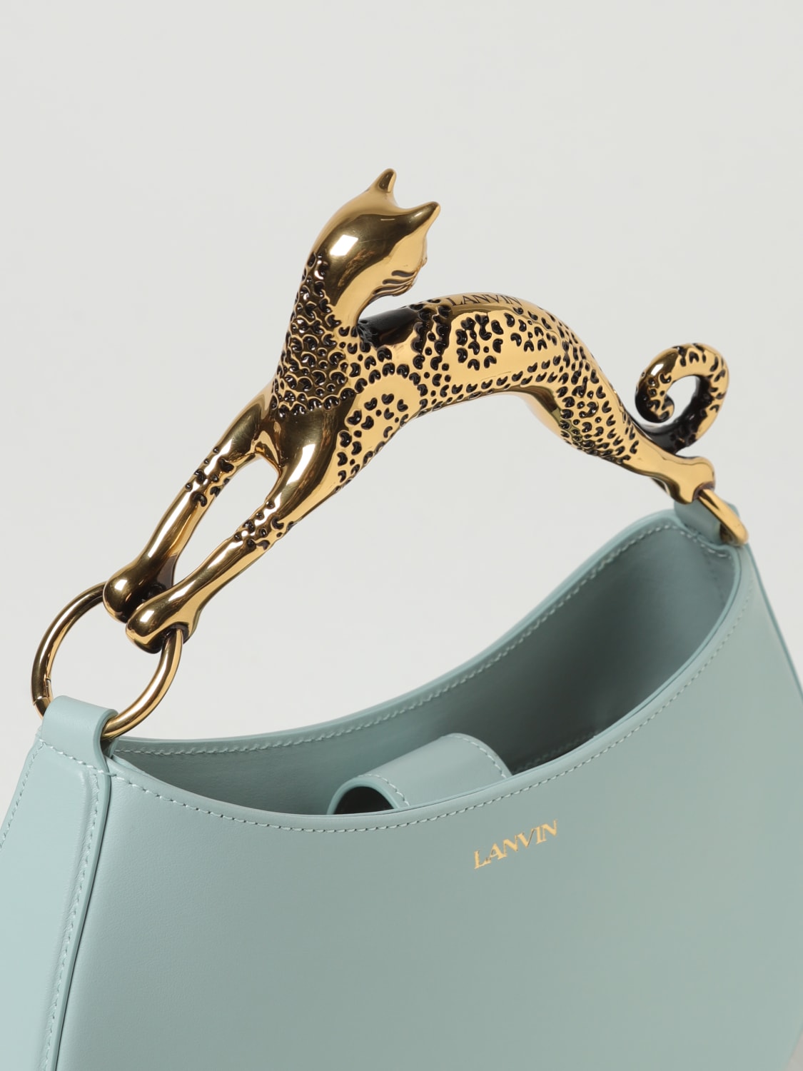Gucci Dionysus Hobo Embroidered Tiger Hand bag Green Leather Bag