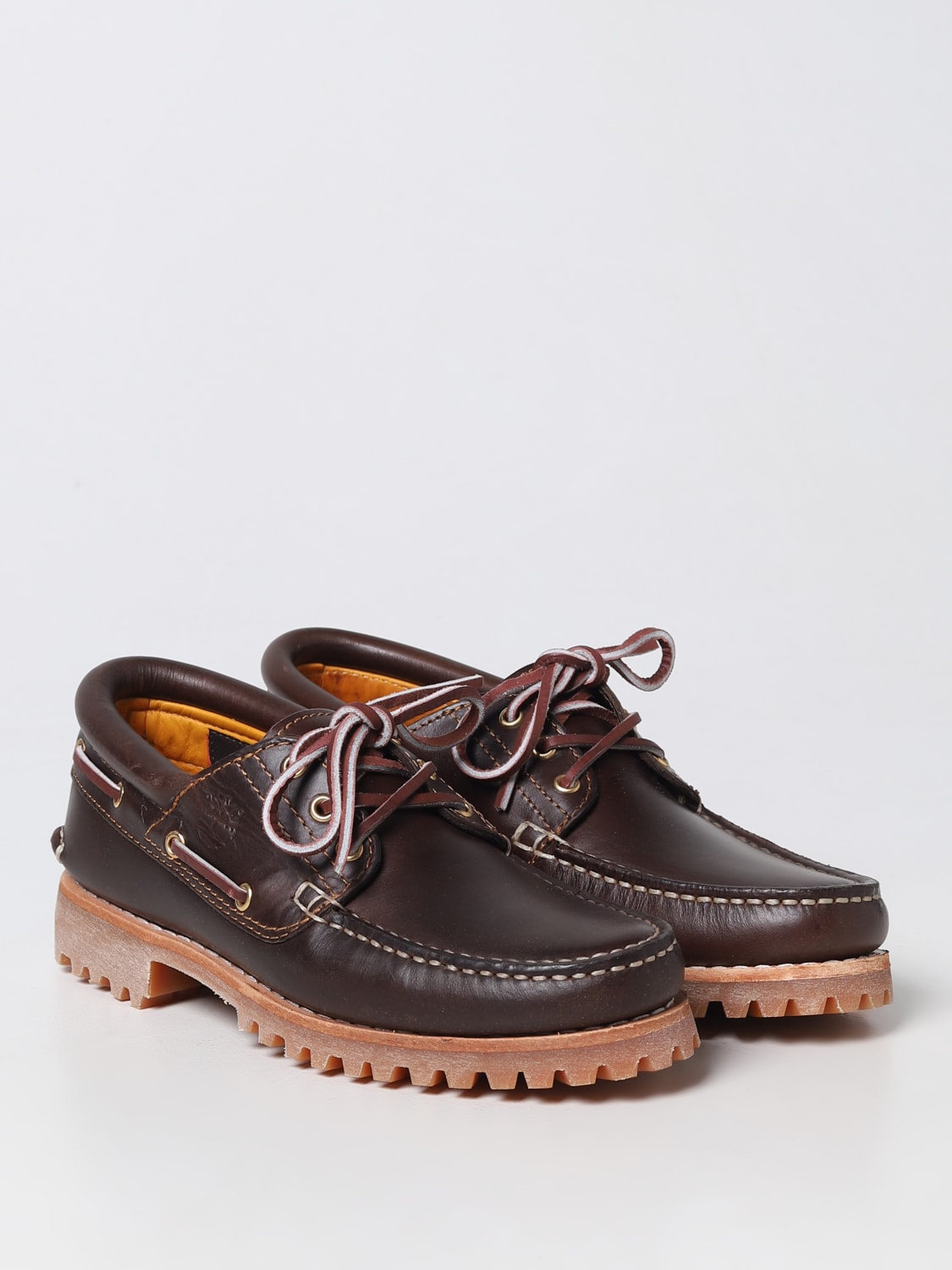 TIMBERLAND: loafers for - Brown | loafers TB0300032141 online at GIGLIO.COM