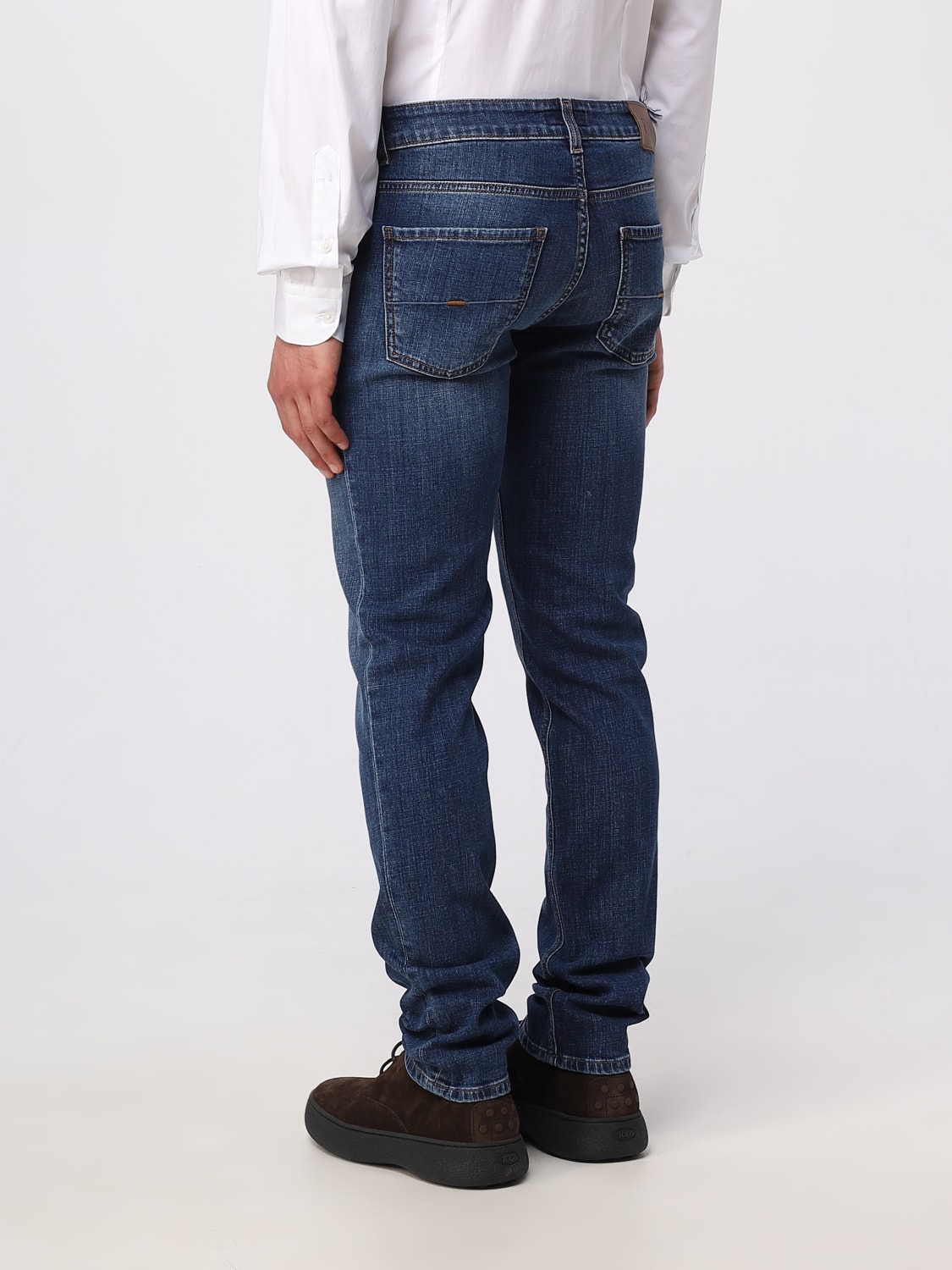 FAY: jeans for man - Royal Blue | Fay jeans NTM8247196LUOR online on ...