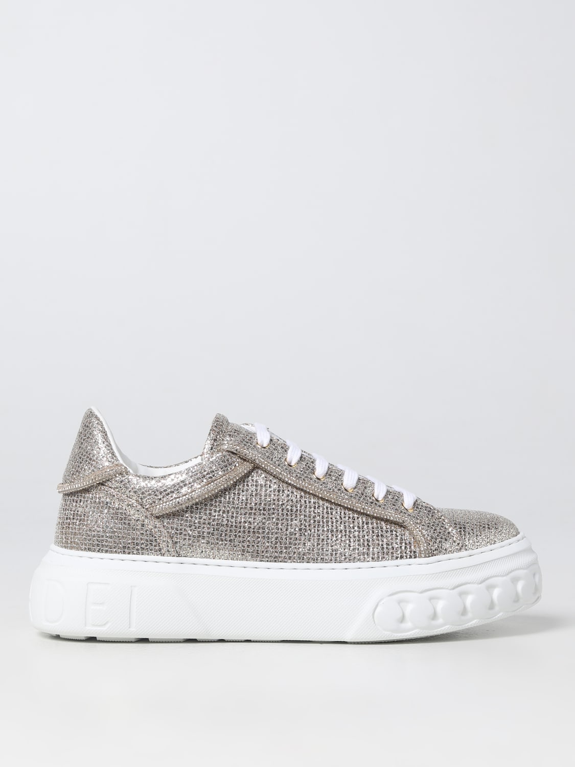 sneakers for woman - Silver | Casadei sneakers 2X971V0201C2186C035 online on GIGLIO.COM