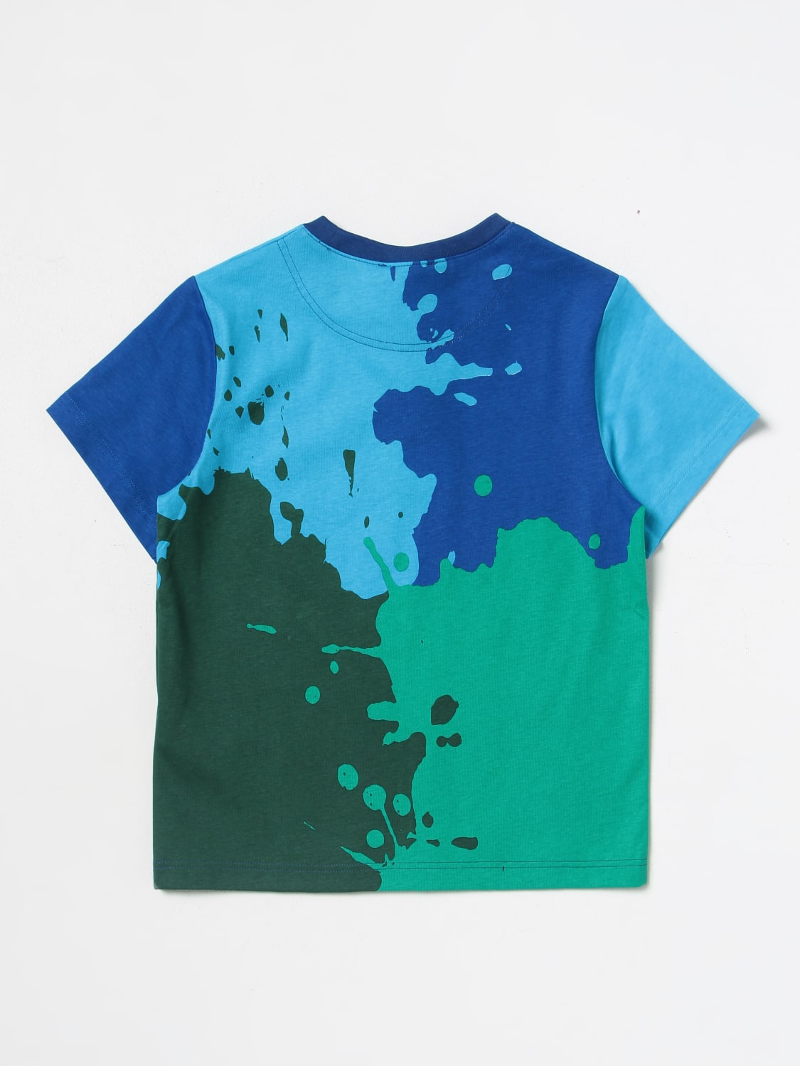 LITTLE MARC JACOBS：Tシャツ 男の子 - ブルー | GIGLIO.COMオンライン