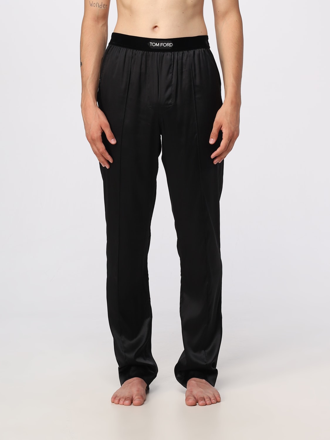 TOM FORD: pajamas for man - Black | Tom Ford pajamas T4H201010 online ...