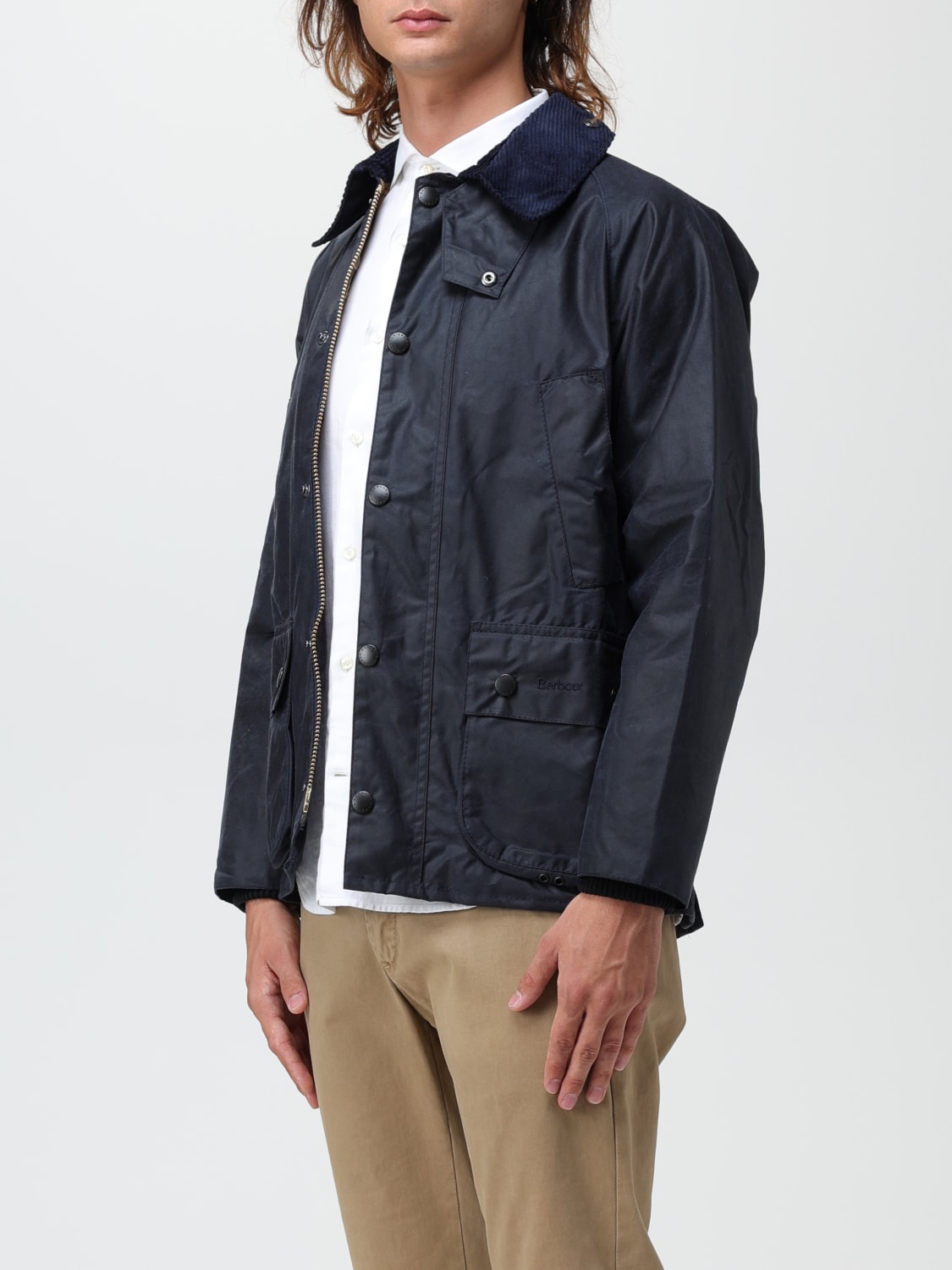 Barbour: Jacket For Man - Blue 