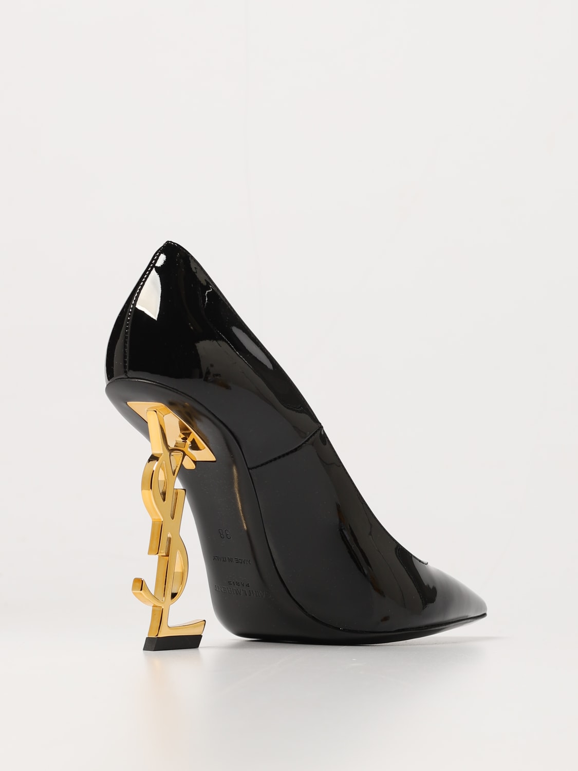 High Heel Shoes Saint Laurent Woman Color Black