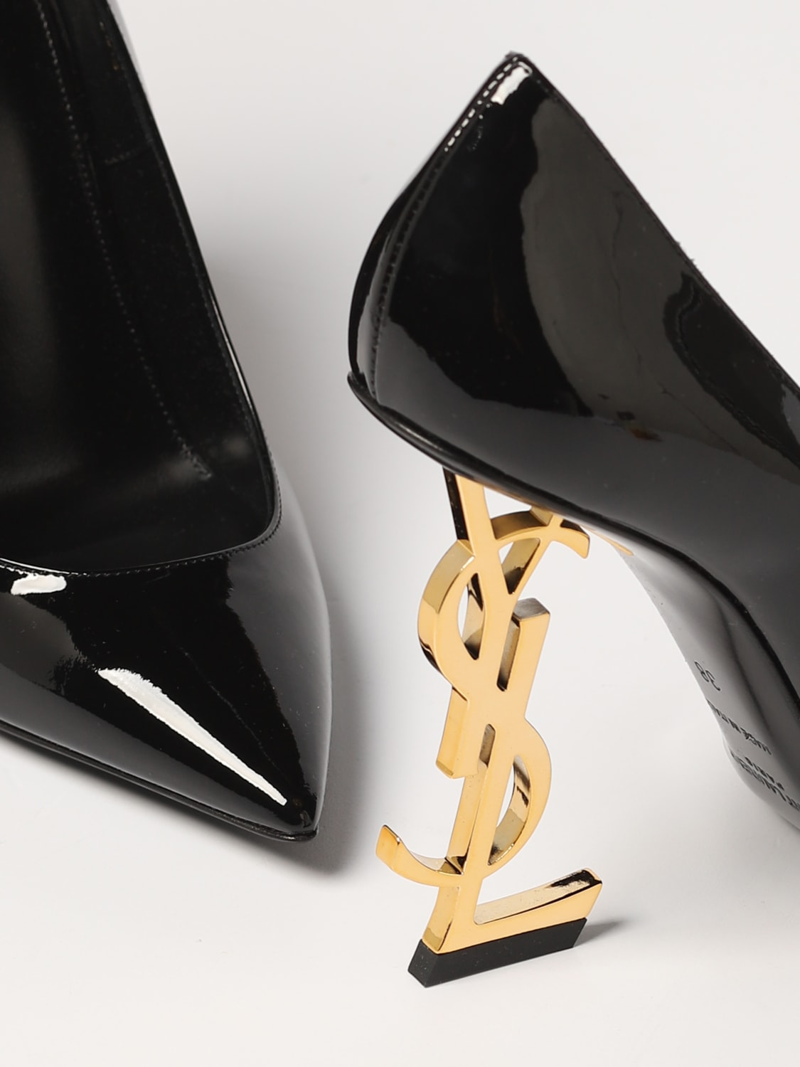 SAINT LAURENT: high heel shoes for woman - Black  Saint Laurent high heel  shoes 4720110NPKK online at