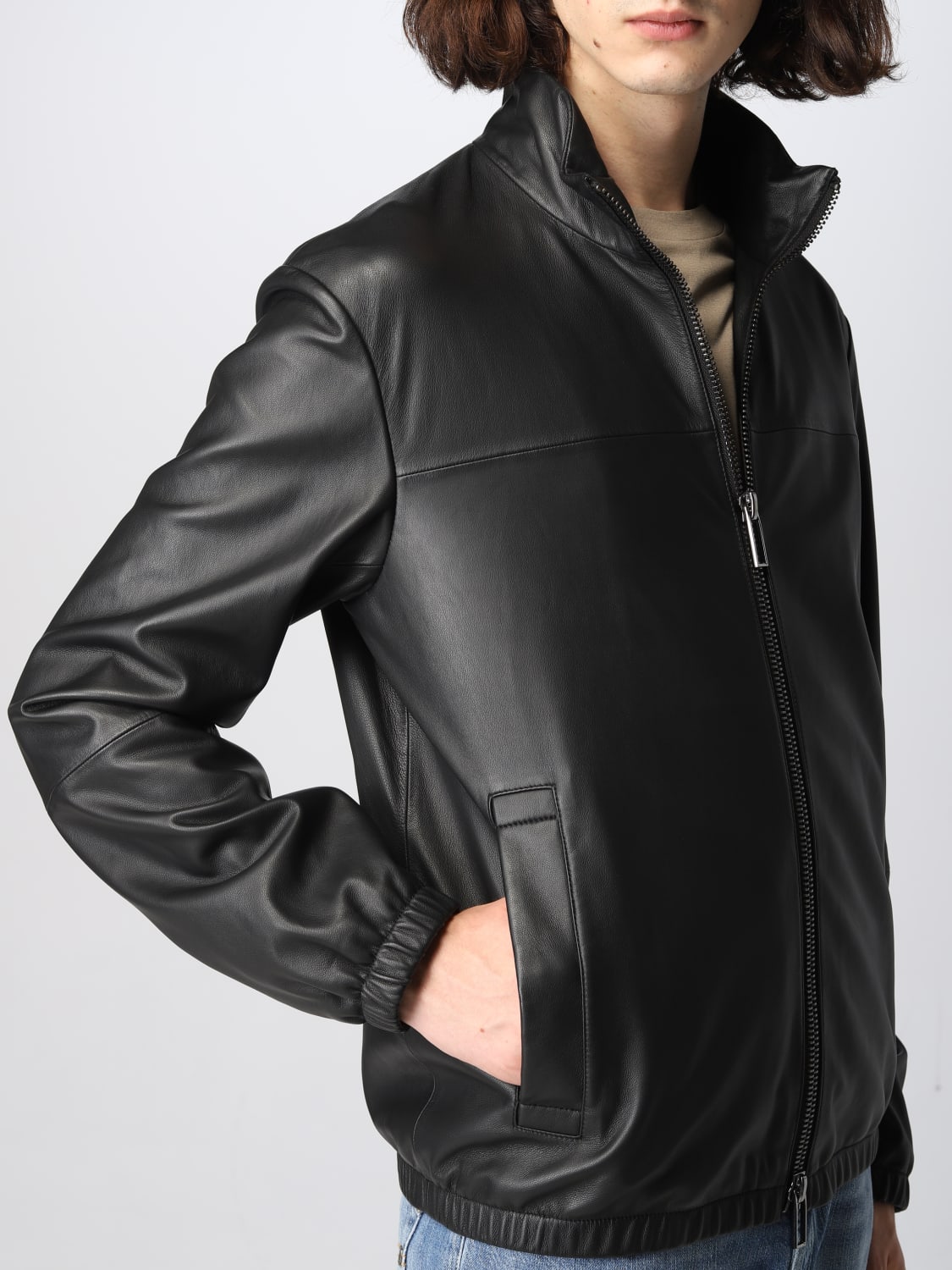 STONE ISLAND: jacket for man - Black | Stone Island jacket 5P01P54 ...
