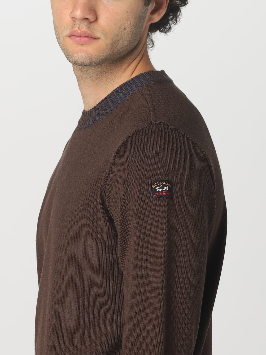 PAUL & SHARK: sweater for man - Brown | Paul & Shark sweater 13311022 ...