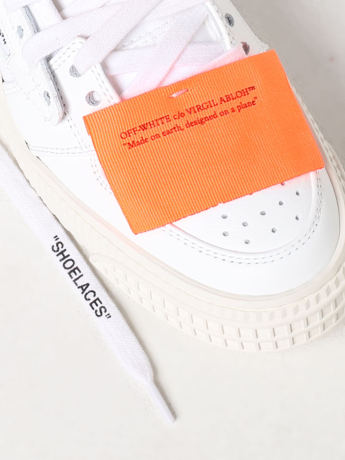 OFF-WHITE: 3.0 Off Court sneakers in leather and fabric - White | Off ...