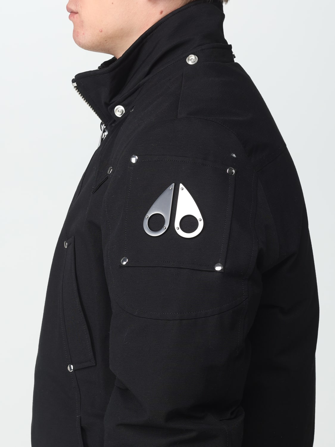 MOOSE KNUCKLES: jacket for man - Black | Moose Knuckles jacket ...