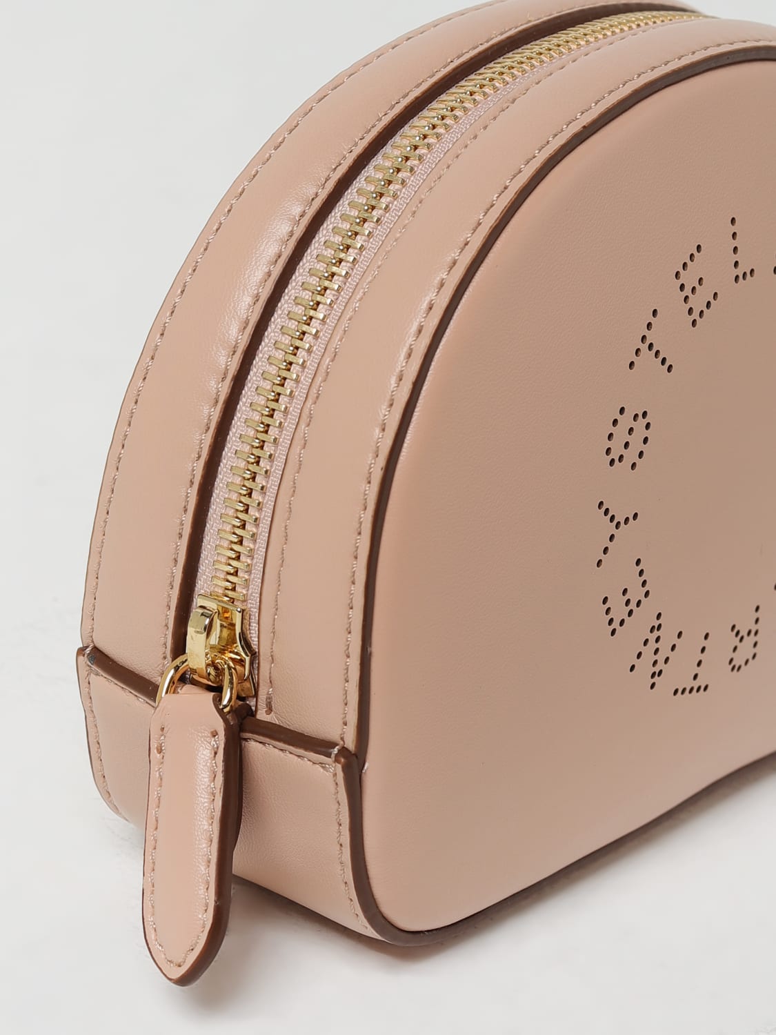 STELLA MCCARTNEY: bag in synthetic leather with perforated logo