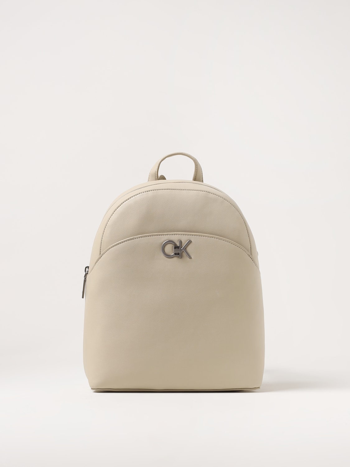 Calvin Klein Backpack Woman Color Beige
