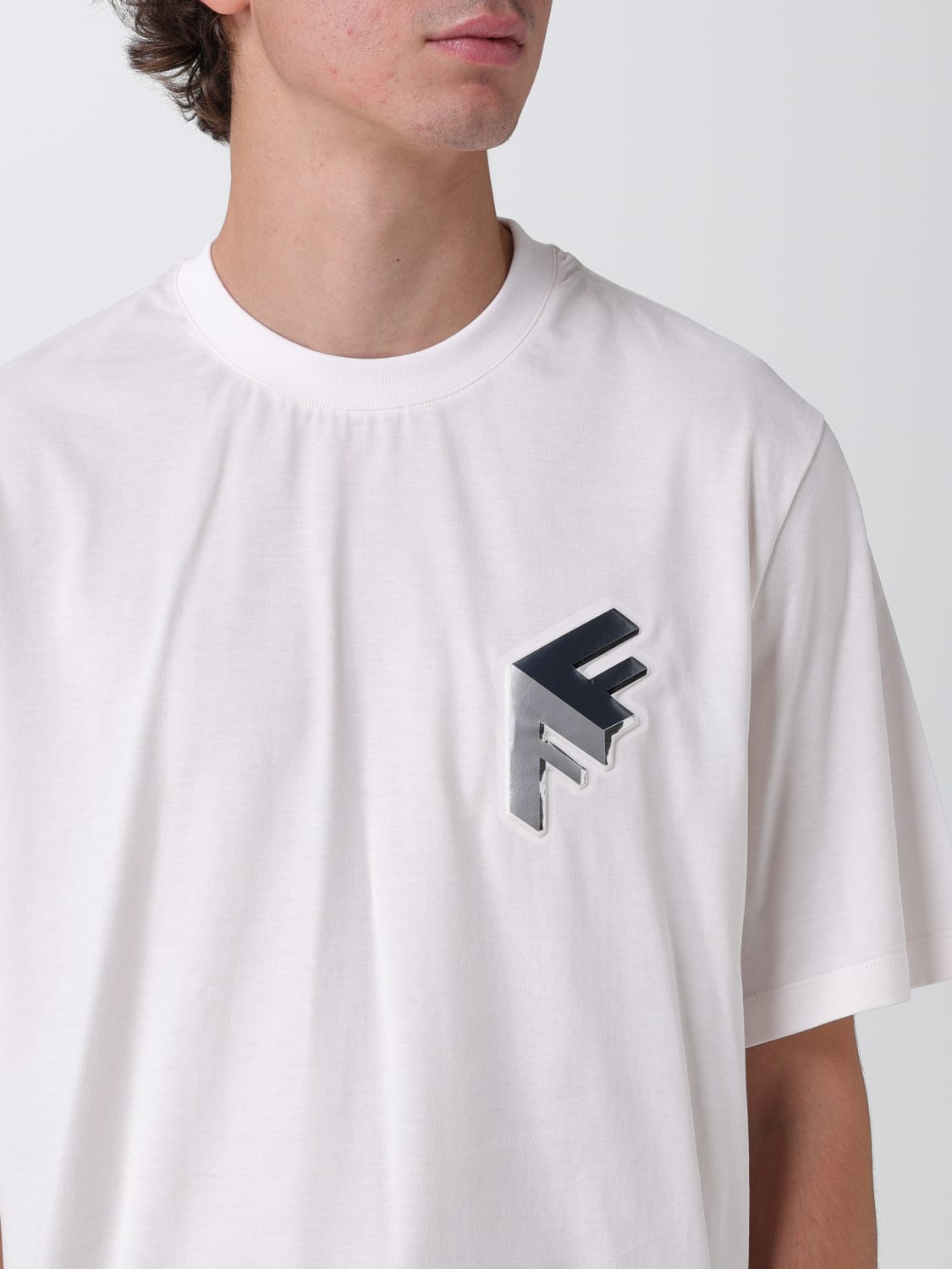 FENDI：Tシャツ メンズ - ホワイト | GIGLIO.COMオンラインのFendi T ...