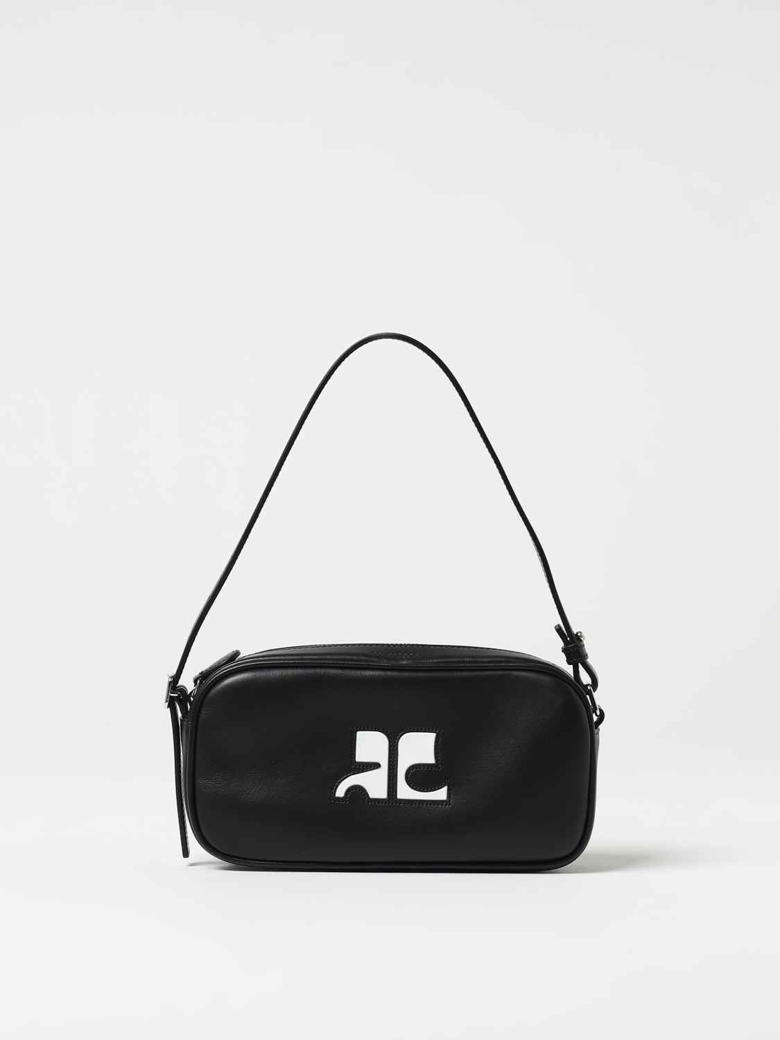 Shop Courreges Casual Style Unisex Plain Logo Shoulder Bags by  flying-unicorn