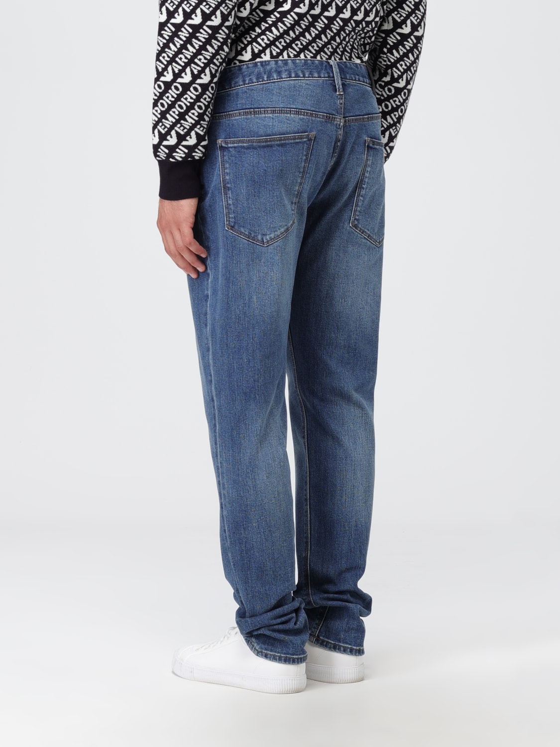 EMPORIO ARMANI: in denim - Denim | Emporio Armani jeans 6R1J061DRHZ online at GIGLIO.COM