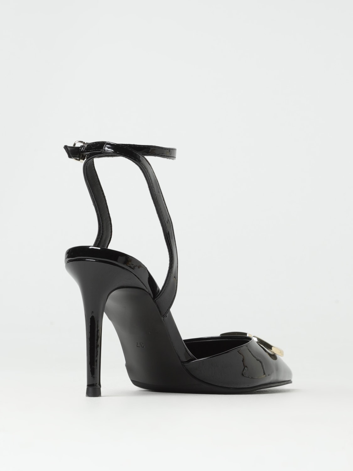 TWINSET: slingbacks in patent leather - Black | Twinset high heel shoes ...