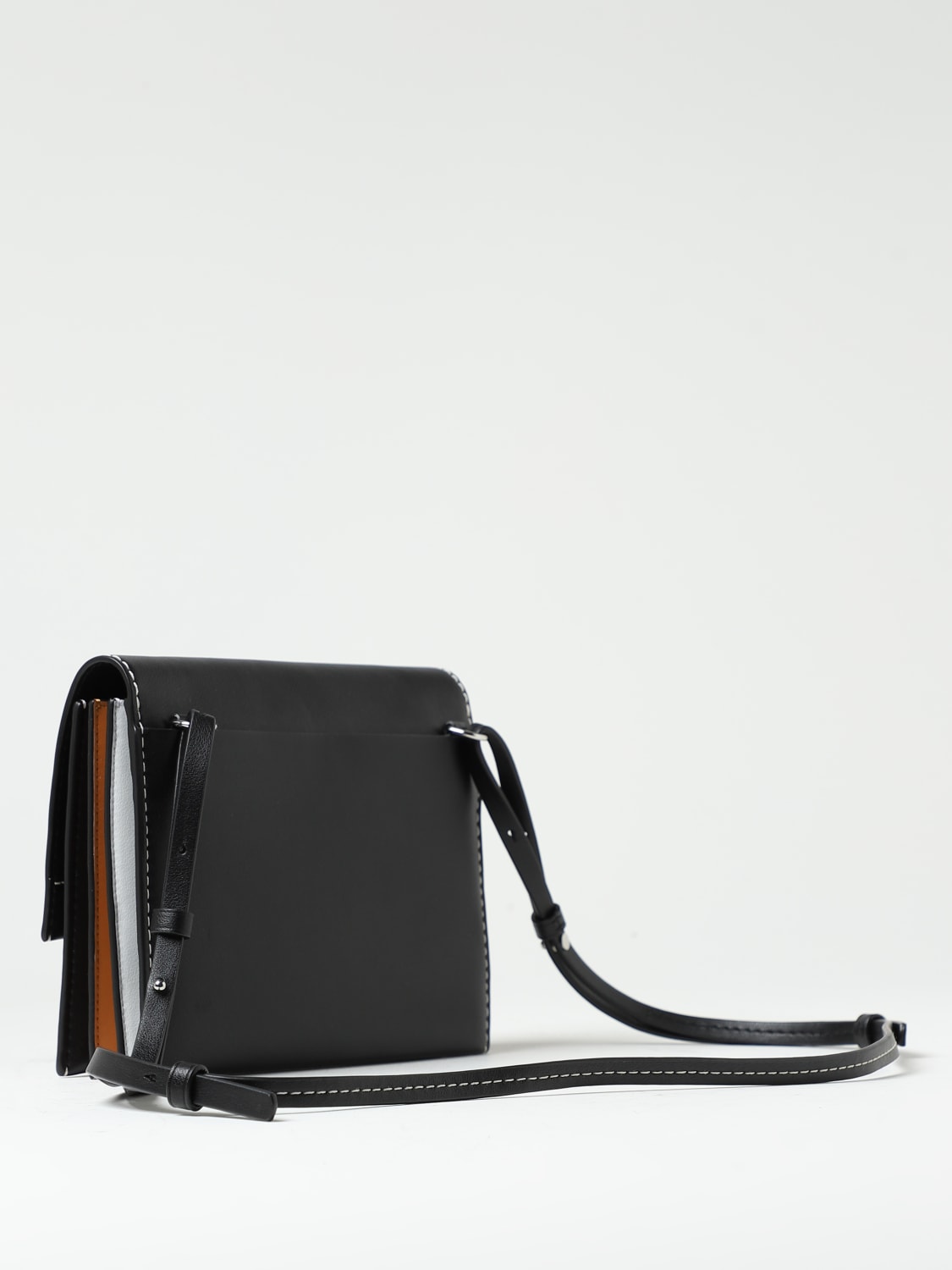 Soft Leather Crossbody Bag - Black - Shoulderbags - & Other Stories