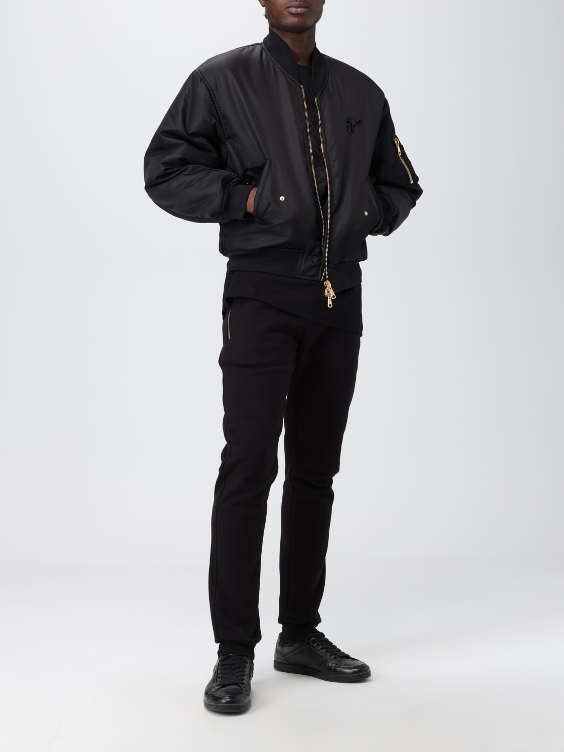 GIUSEPPE ZANOTTI: jacket for man - Black | Giuseppe Zanotti jacket ...
