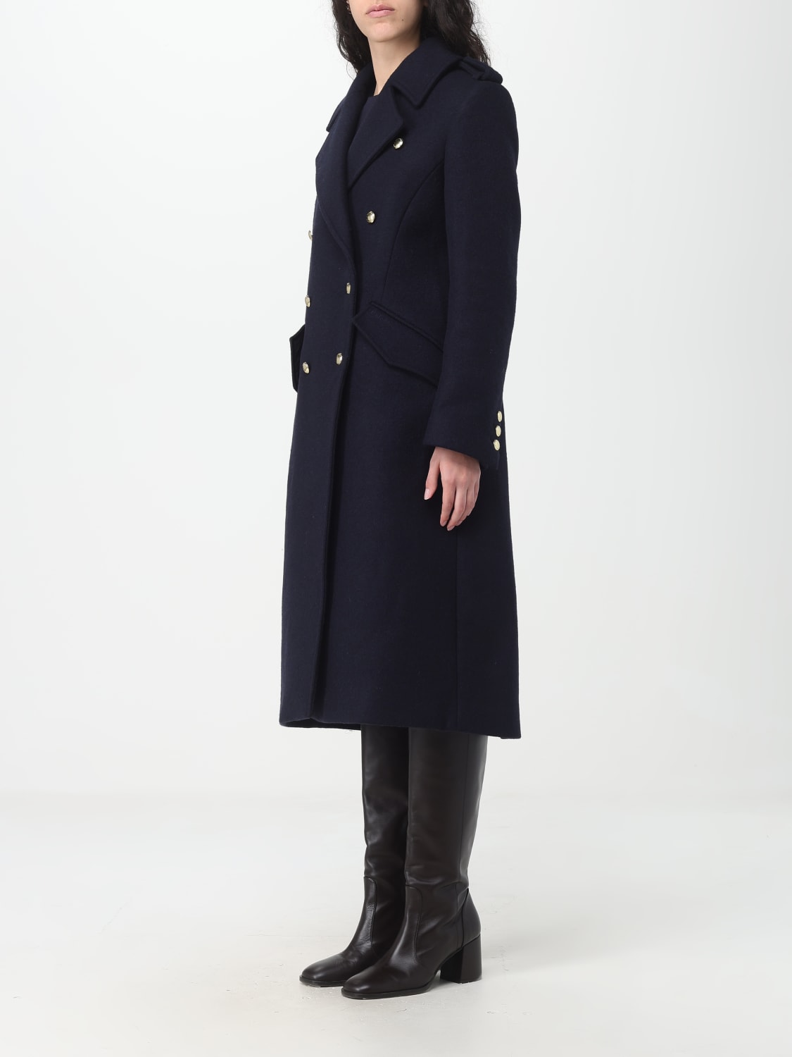 BARBOUR: coat for woman - Blue | Barbour coat LWO0217NY71 online