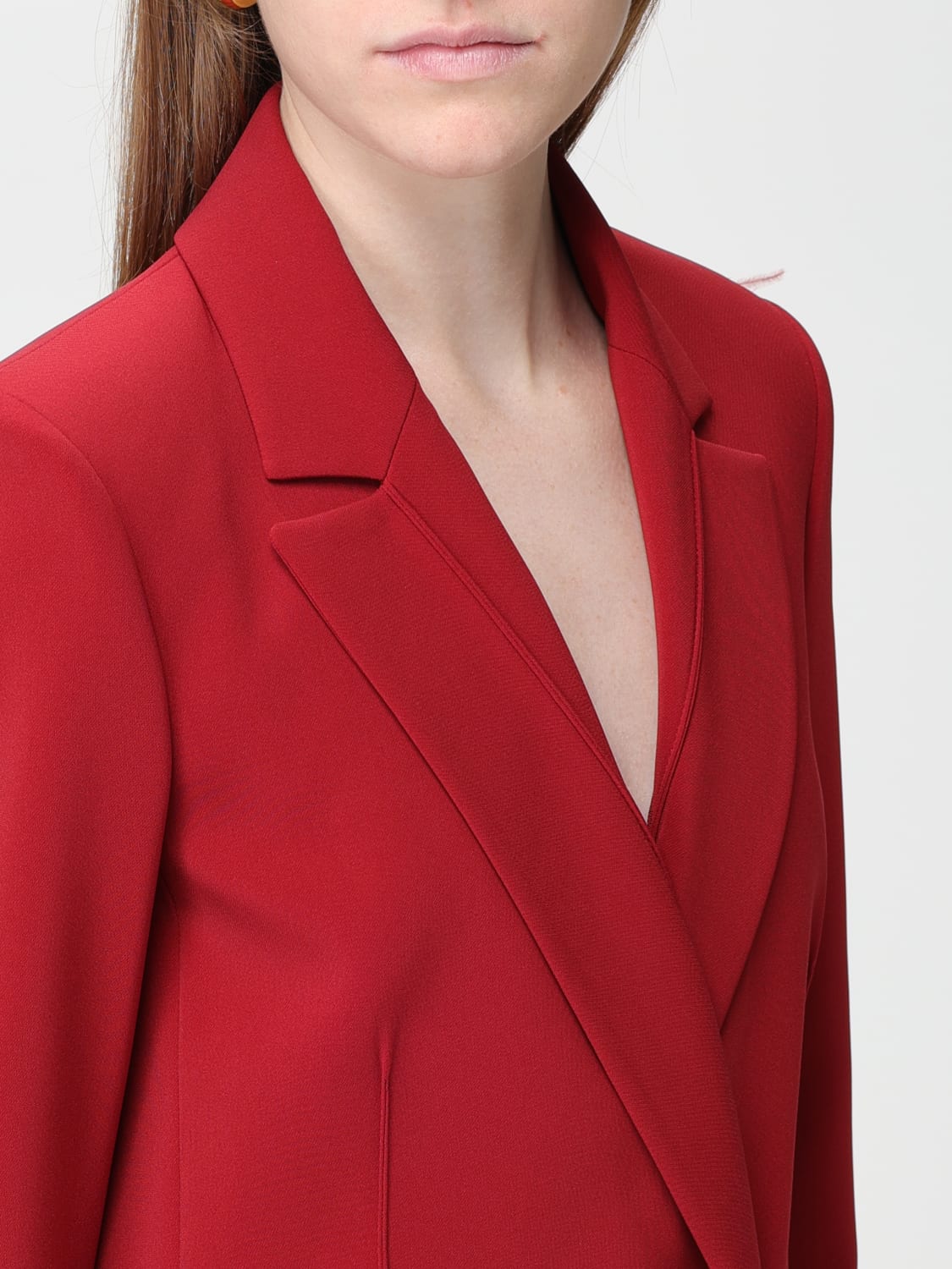 F.Kr. udvikling af sammen PATRIZIA PEPE: blazer for woman - Red | Patrizia Pepe blazer 8S0473A6F5  online at GIGLIO.COM