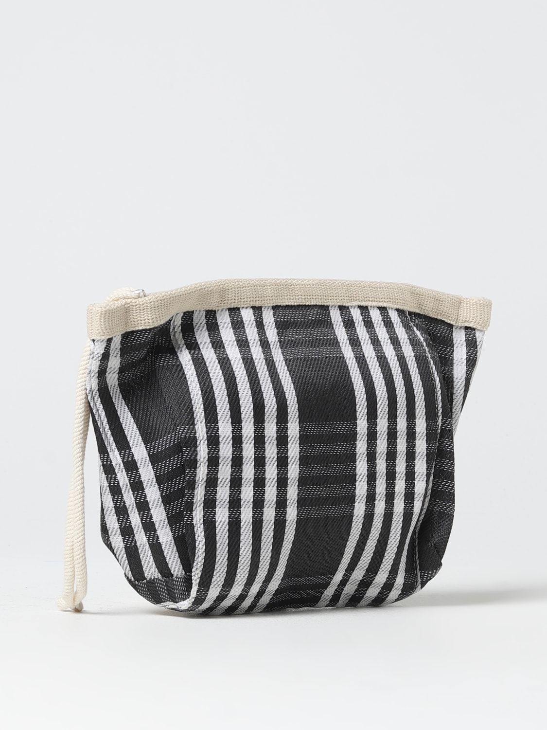 Black/Blue Checker Cosmetic Bag