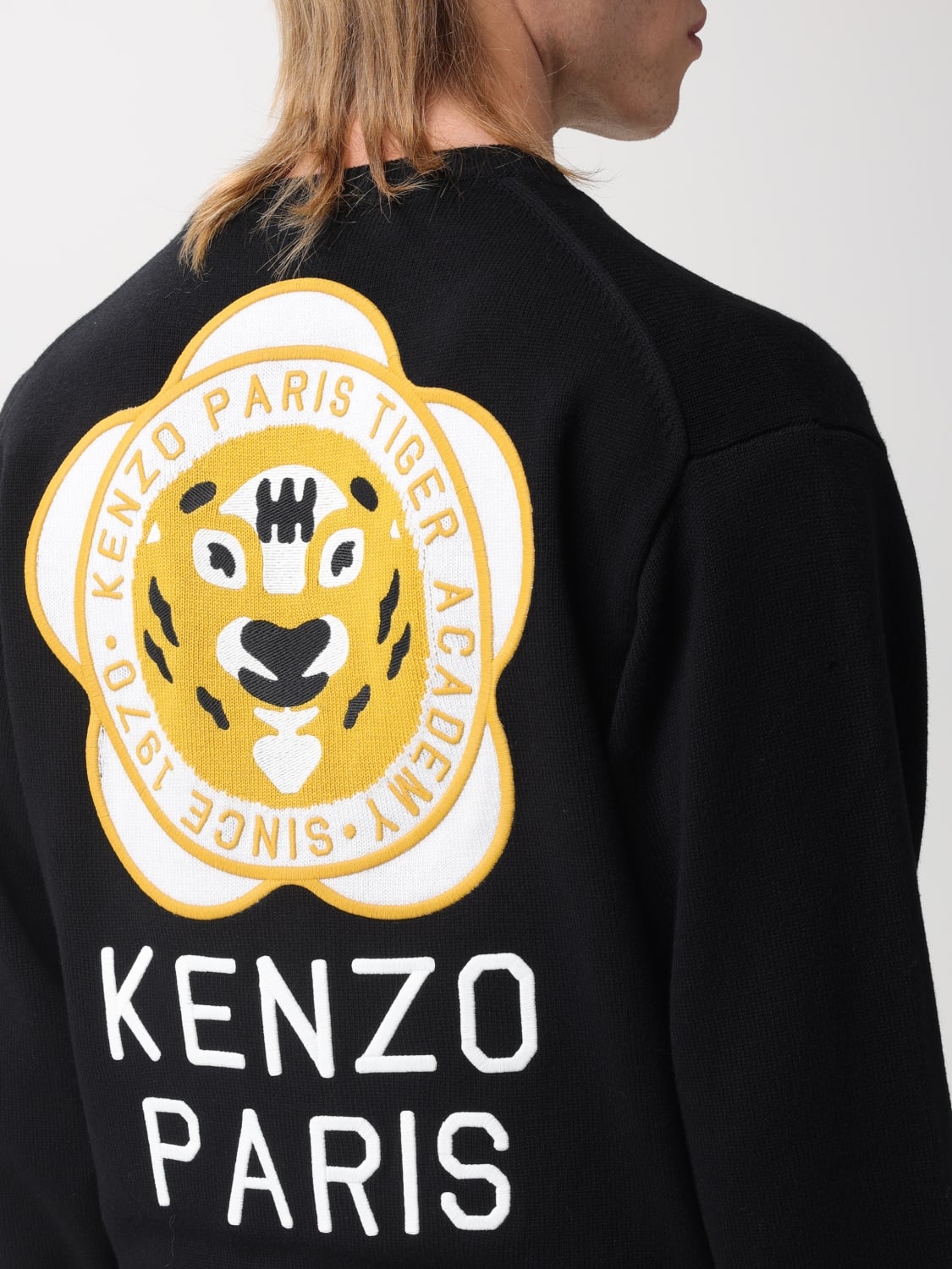 Kenzo Tiger Intarsia Sweater 6C 1986