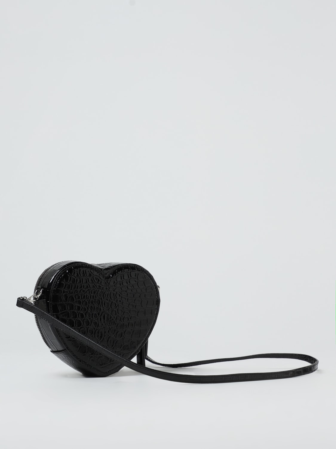 Versace Kids Black Heart Medusa Bag