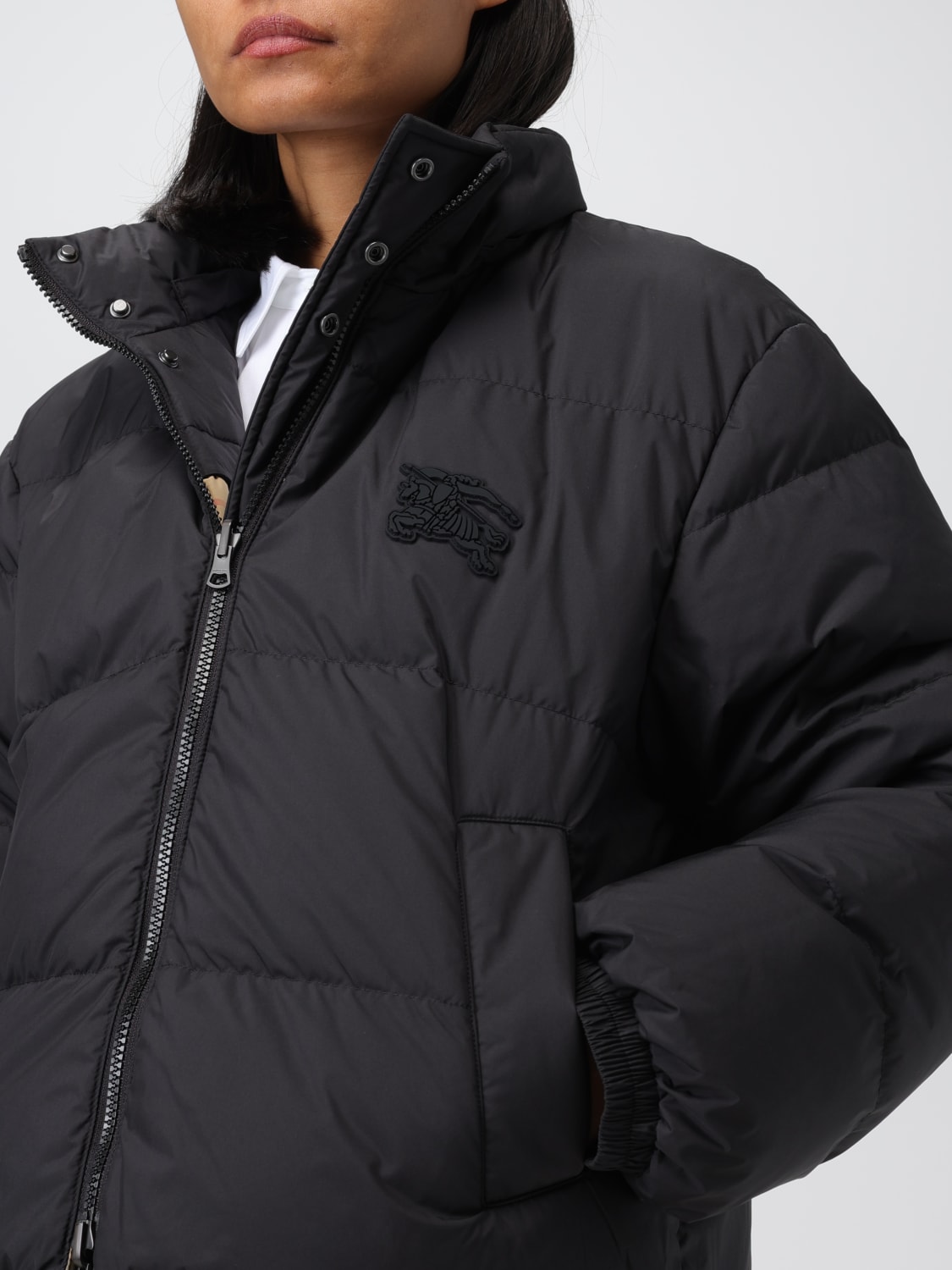 Burberry Reversible Down Jacket in Quilted Nylon