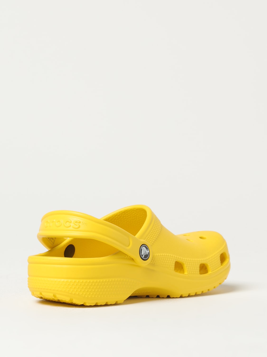 CROCS: flat shoes for woman - Yellow | Crocs flat shoes CR.10001 online ...