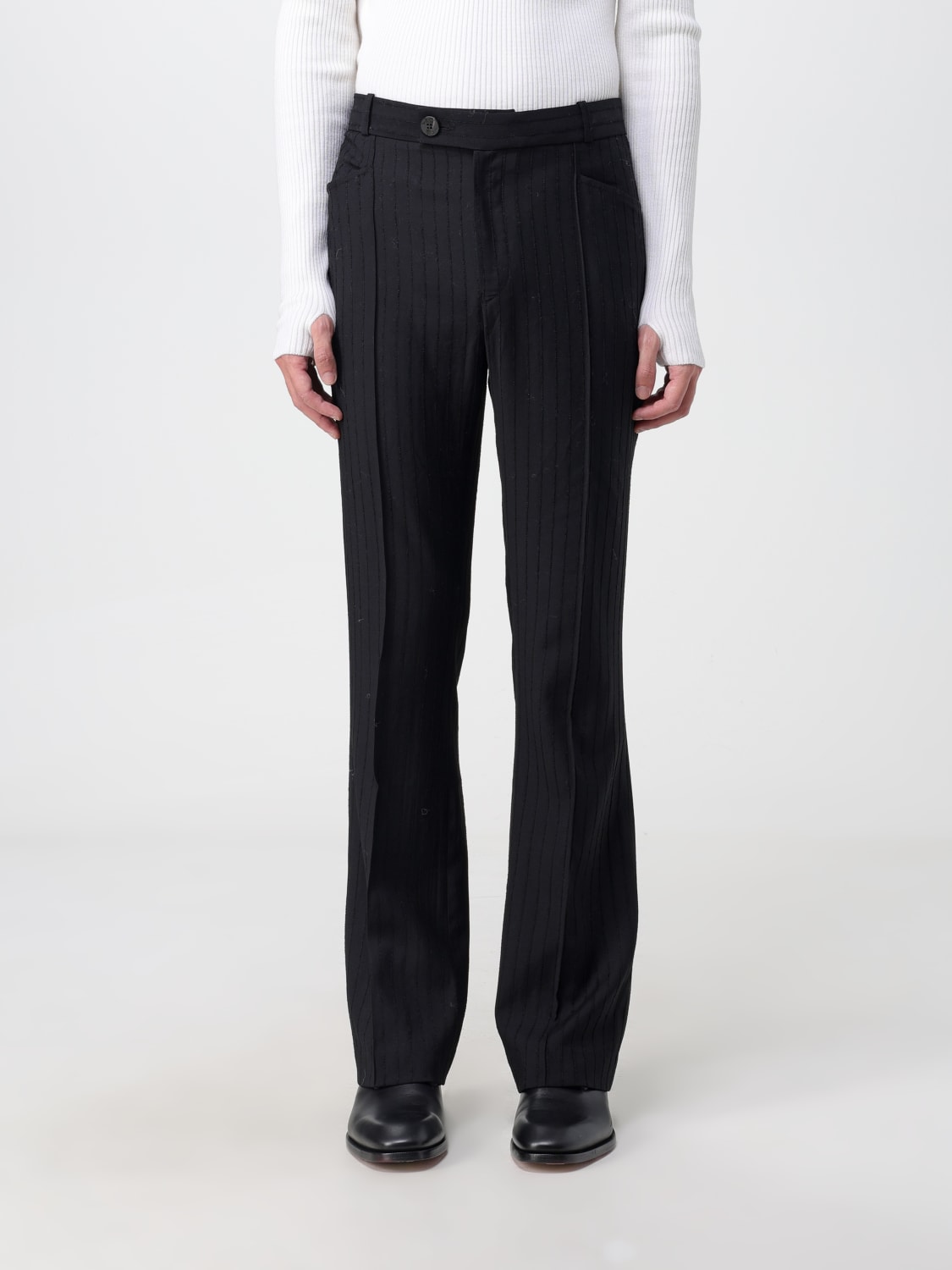 ERNEST W. BAKER: pants for man - Black | Ernest W. Baker pants