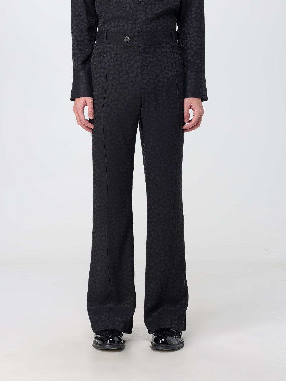 ERNEST W. BAKER: pants for man - Black | Ernest W. Baker pants