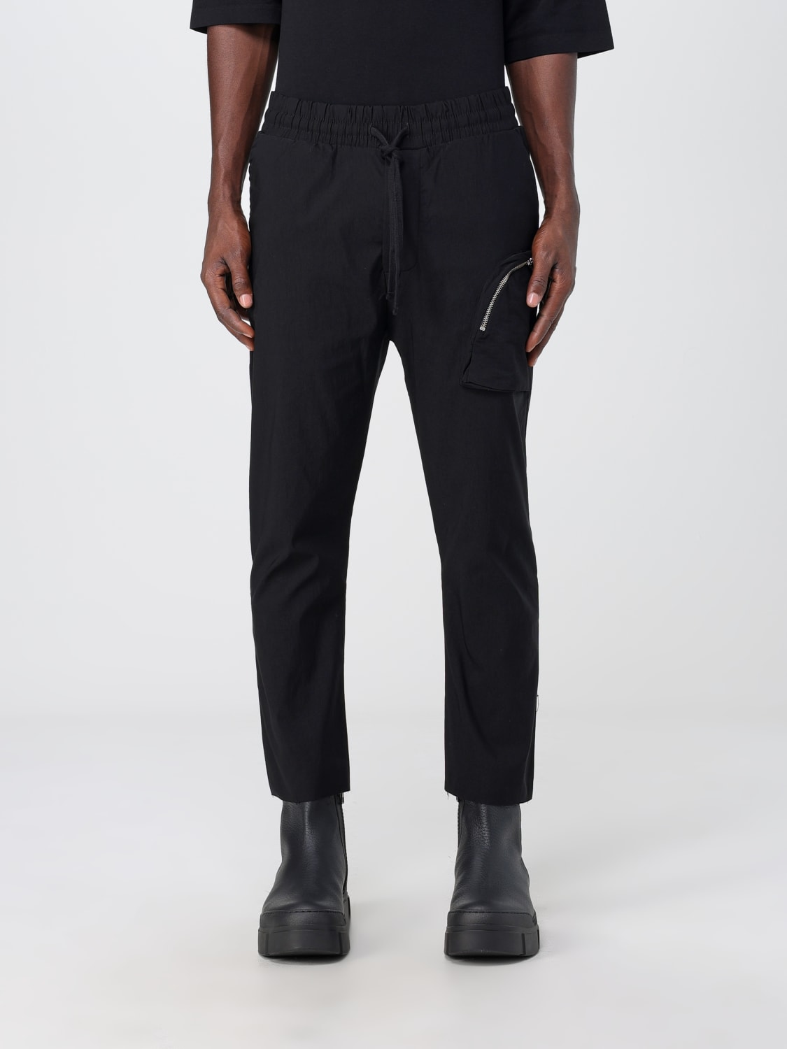 THOM KROM: pants for man - Black | Thom Krom pants MST396 online at ...