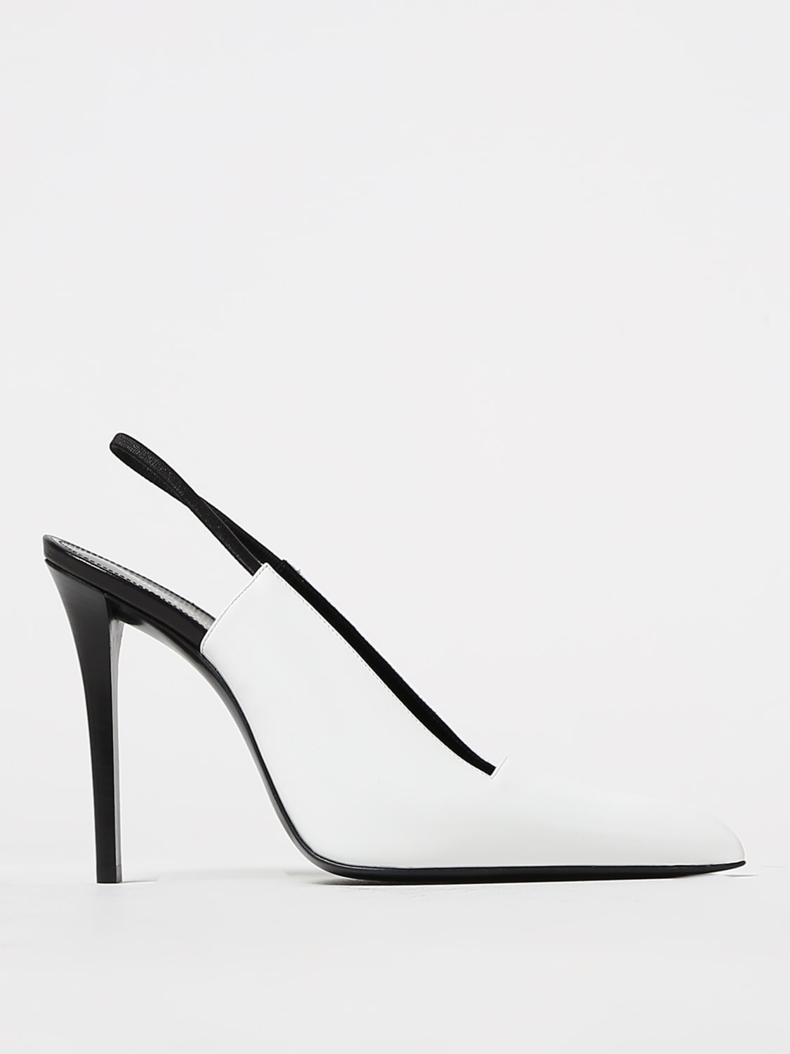 SAINT LAURENT: high heel shoes for woman - White  Saint Laurent high heel  shoes 756065AAAZY online at