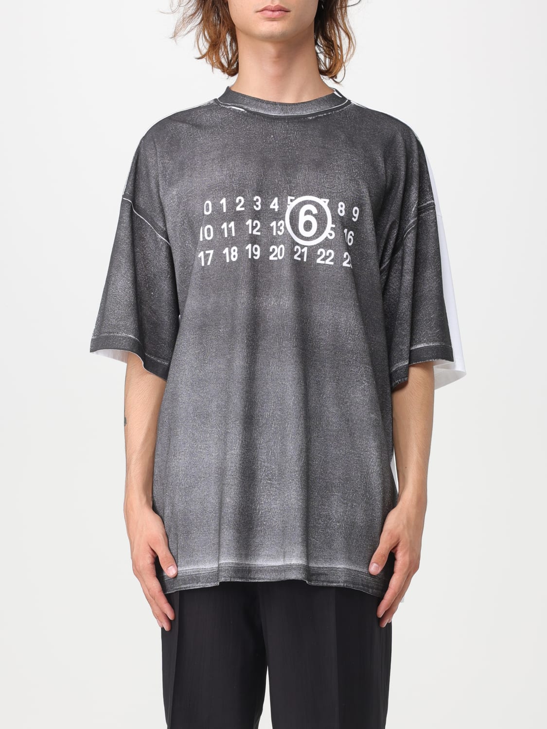 MM6 MAISON MARGIELA: t-shirt for man - Grey | Mm6 Maison Margiela