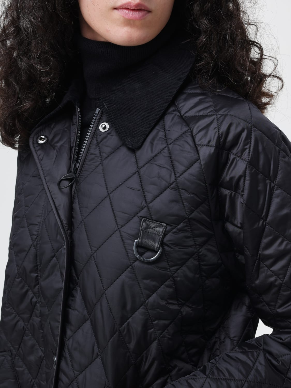 BARBOUR: jacket for woman - Black | Barbour jacket LQU1374LQU