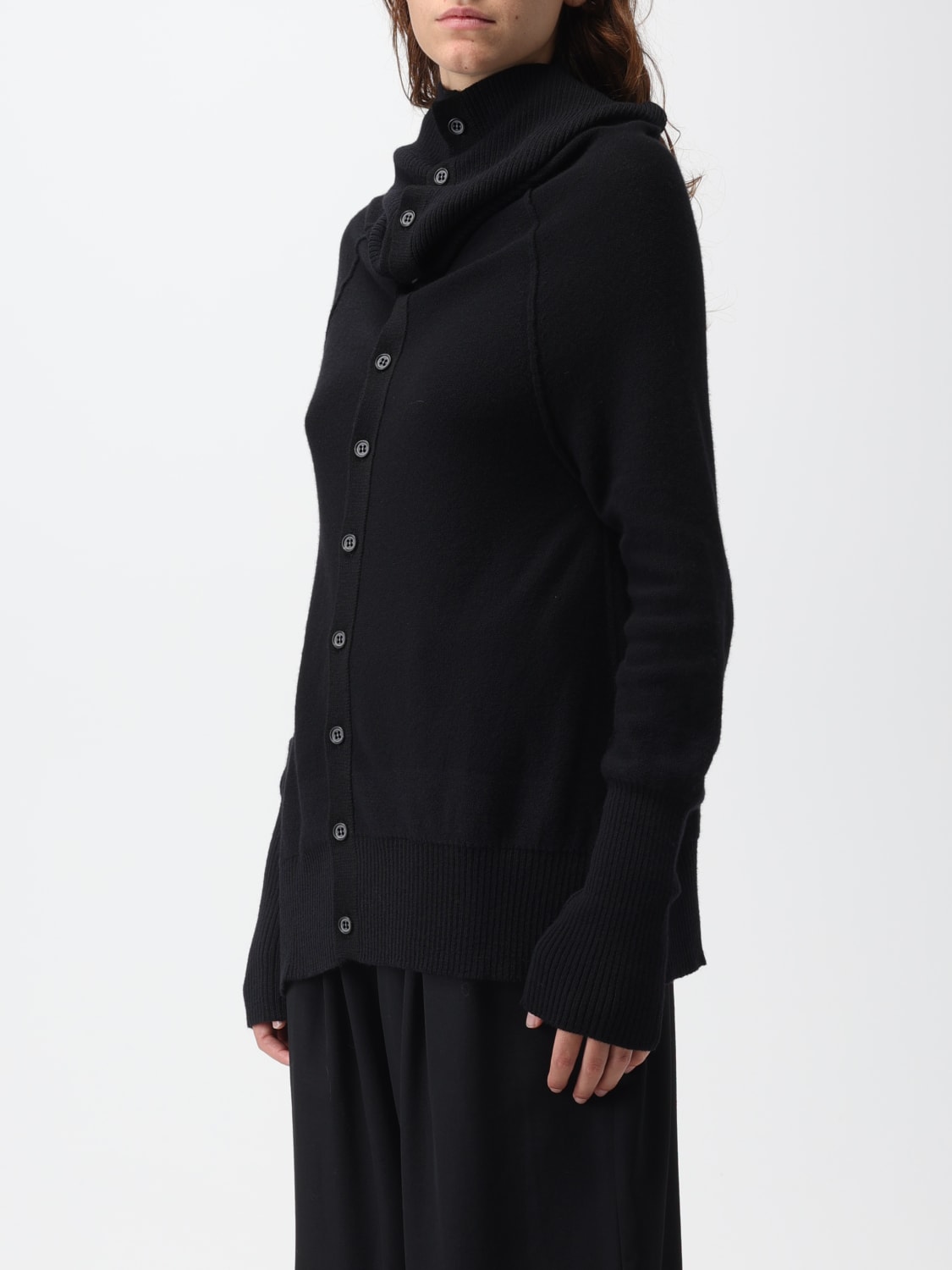 YOHJI YAMAMOTO：セーター レディース - ブラック | GIGLIO.COM