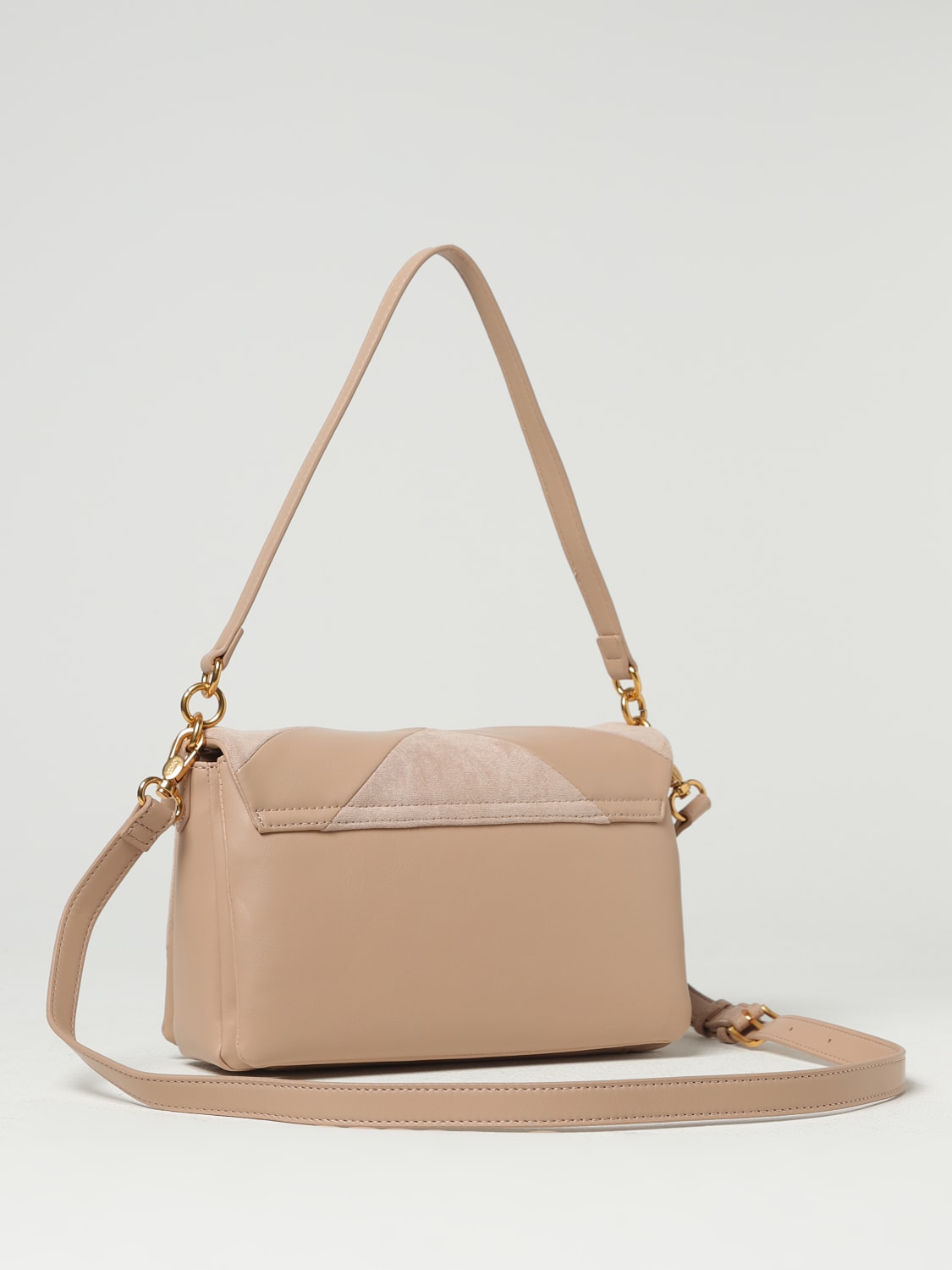 LIU JO: shoulder bag for women - Beige  Liu Jo shoulder bag AF3212E0057  online at